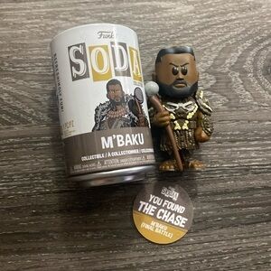 3/$30 Funko soda marvel wakanda forever m’baku final battle chase